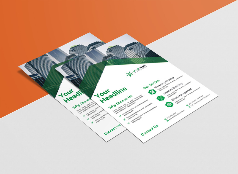 Professionele flyer-ontwerpsjabloon voor bedrijven - Features Image 4