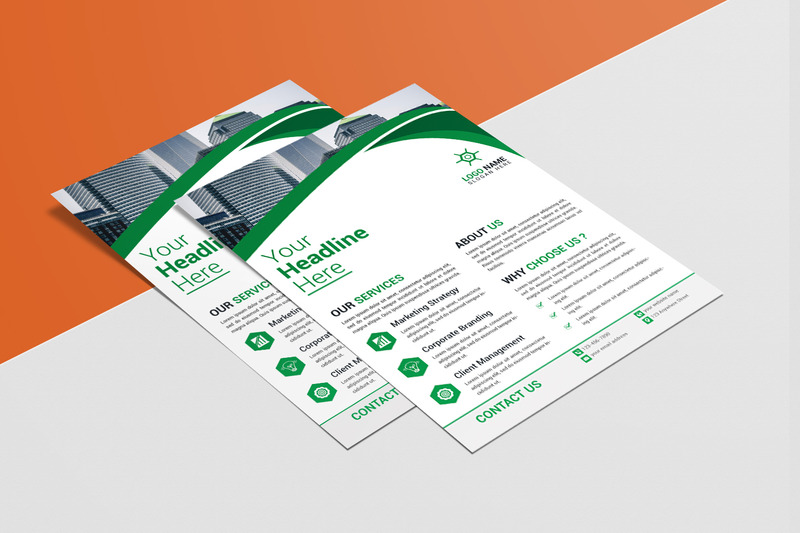 Creatieve flyer-ontwerpsjabloon voor bedrijf - Features Image 4