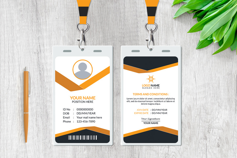 Kreativní návrh šablony ID karty - Features Image 3