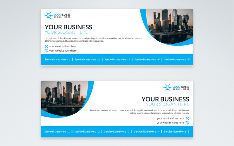 Creative Facebook Cover Design Template - Features Image 1
