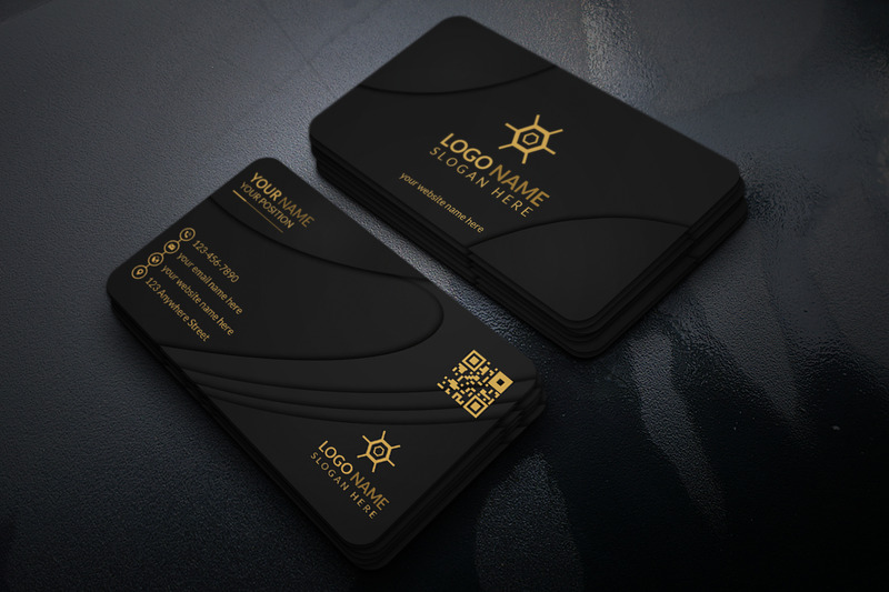 Luxury Business Card Design Template - Features Image 1