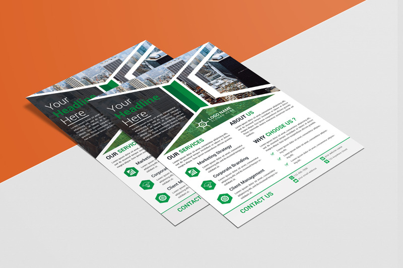 Professionele flyer-ontwerpsjabloon voor bedrijf en bedrijf - Features Image 4