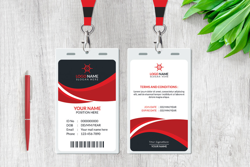 Creative ID Card Template For Company - Features Image 3