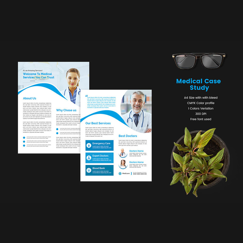 Business Case Study Template For Medical - Features Image 1