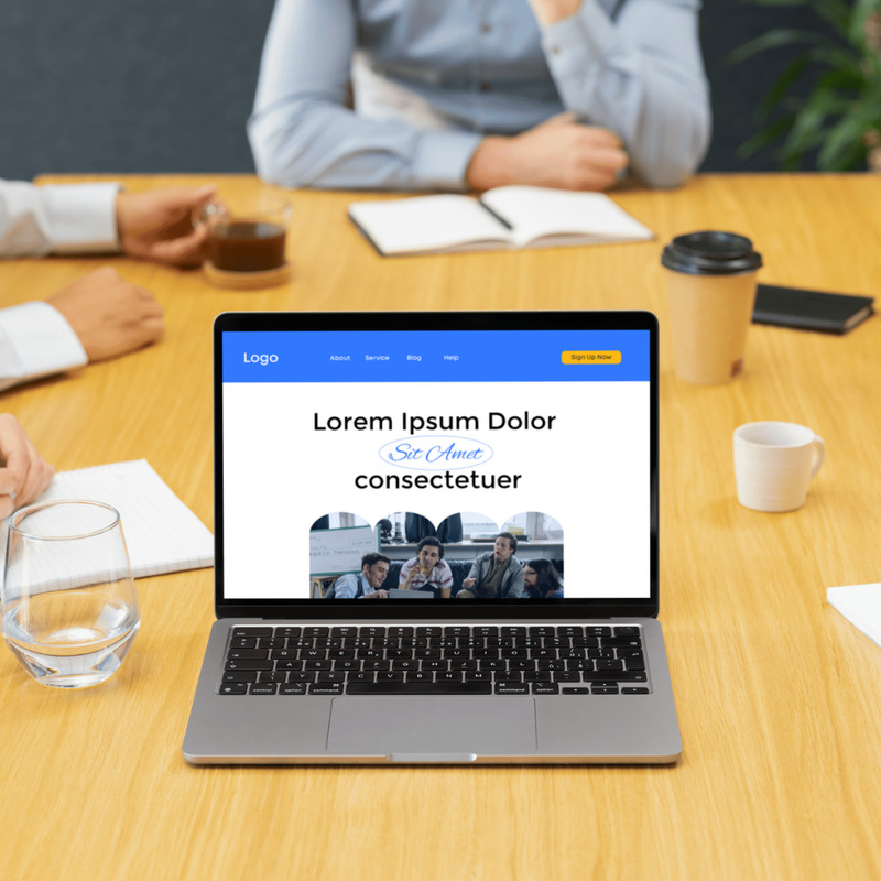 Email Marketing E-Newsletter Template Layout for web email promotions - Features Image 1