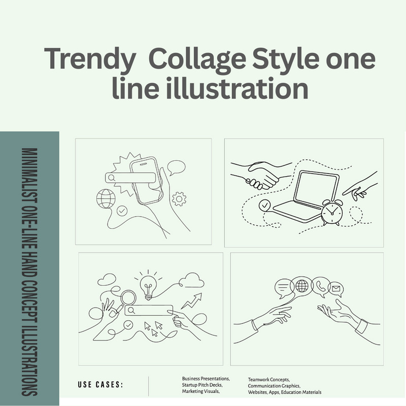 Digital Business & Technology Illustrations Startup, Communication, Search  Innovation - Features Image 1