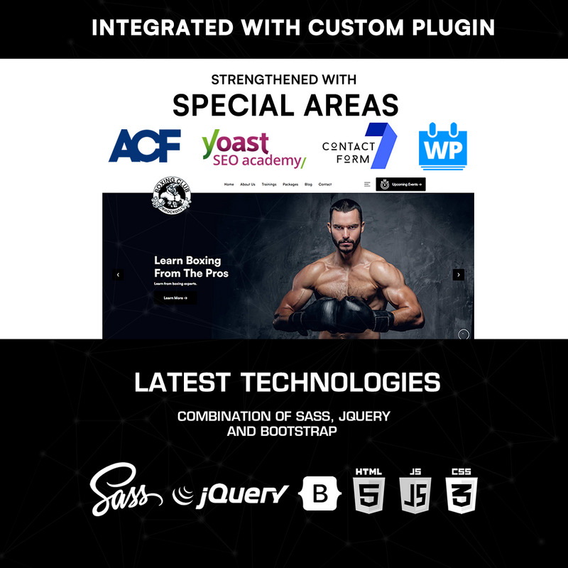 Knockout - Boxing Club WordPress Theme - Features Image 5