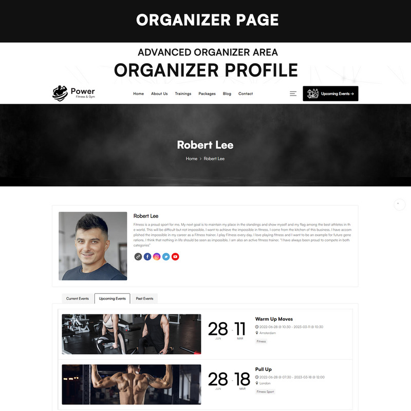 Power - Fitness & Gym WordPress Theme - Features Image 4