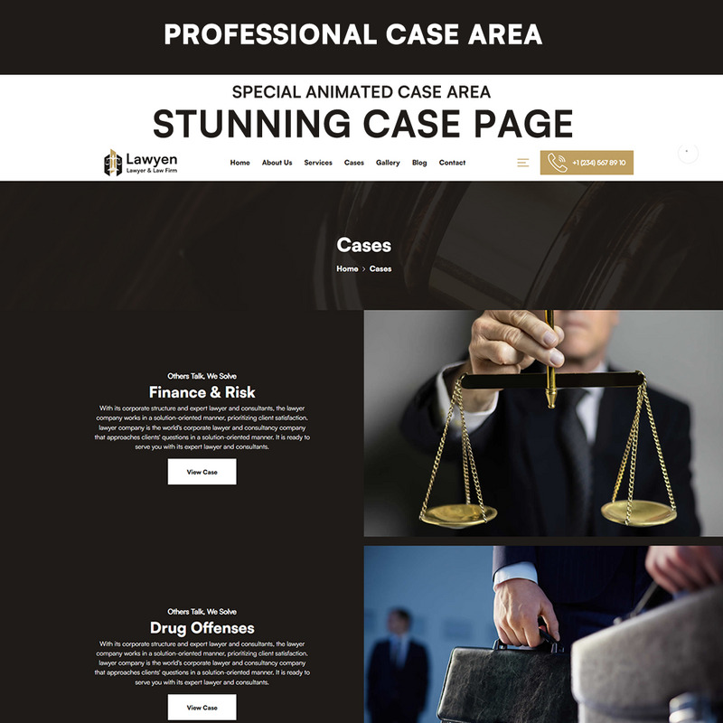 Lawyen Lawyer & Law Firm WordPress Theme