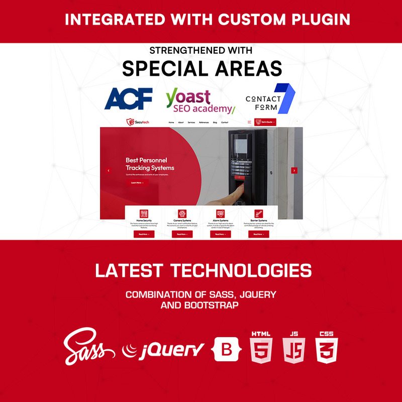 Secutech – тема WordPress для домашньої автоматизації та систем безпеки камер - Features Image 4