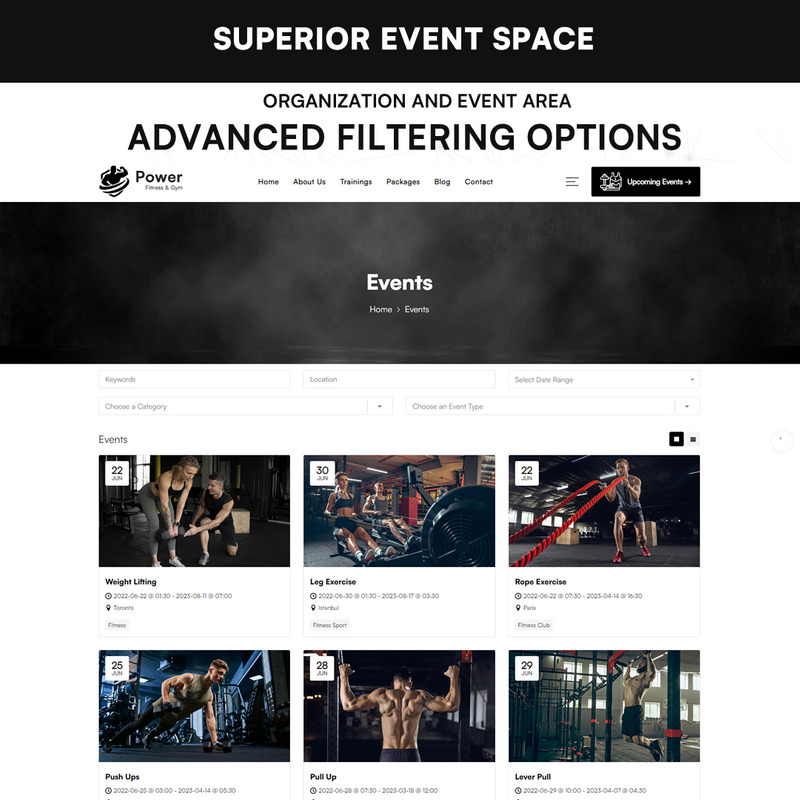 Power - Fitness & Gym WordPress Theme - Features Image 3