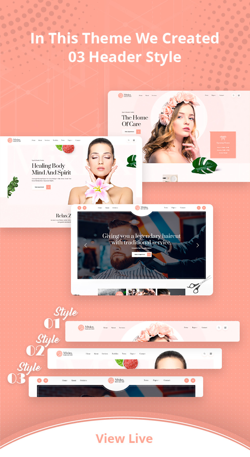 Mixlax – Szépségszalon, wellness szalon, sminküzlet, WooCommerce téma - Features Image 5