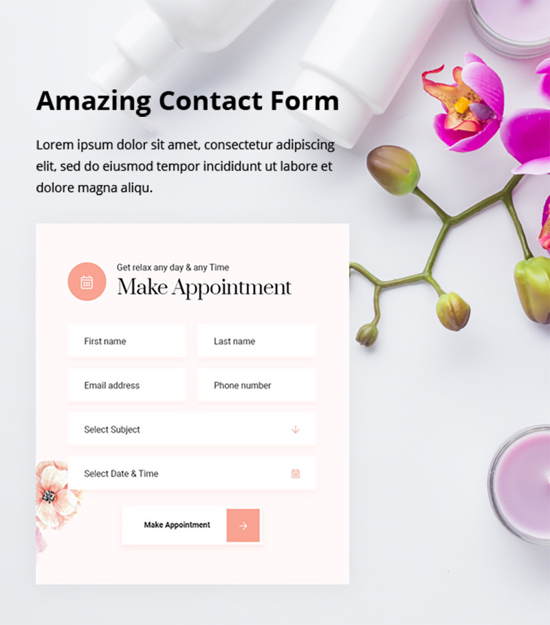 Mixlax – Szépségszalon, wellness szalon, sminküzlet, WooCommerce téma - Features Image 6
