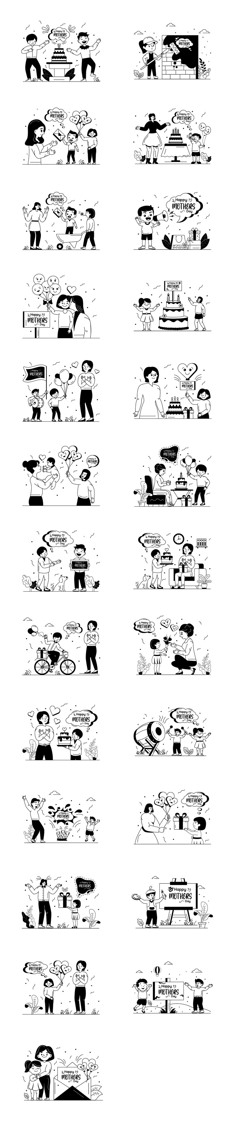 25 Mors Dag Illustrationer - Features Image 1