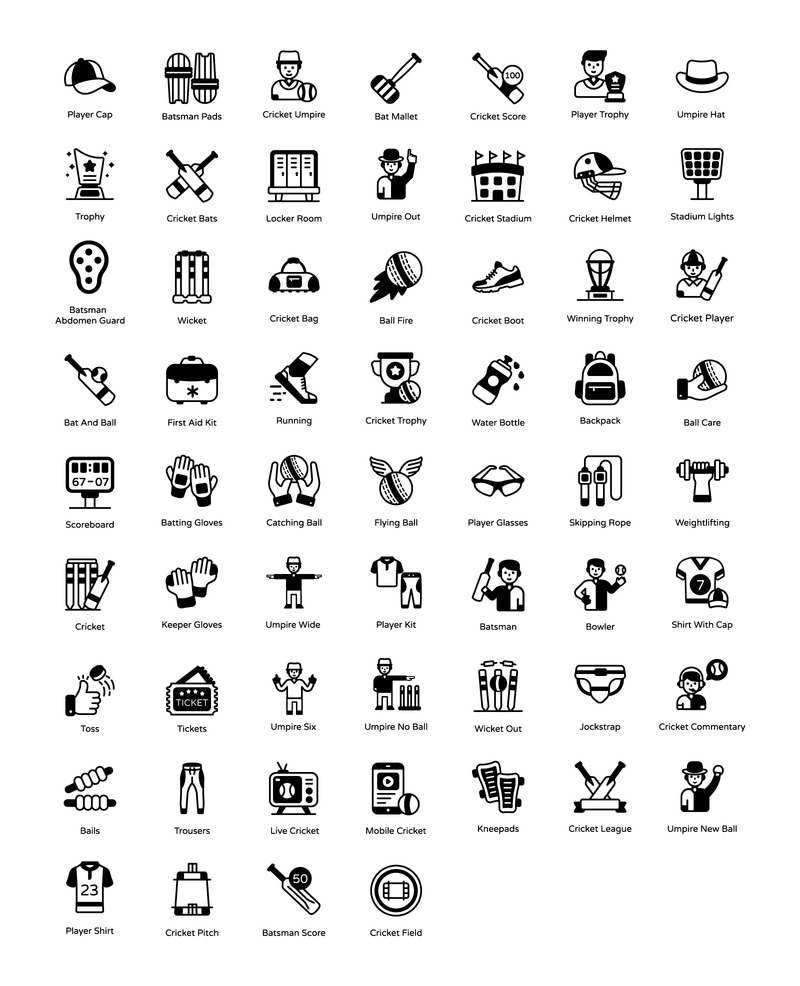 75 trendy Geek solid icons - Features Image 1