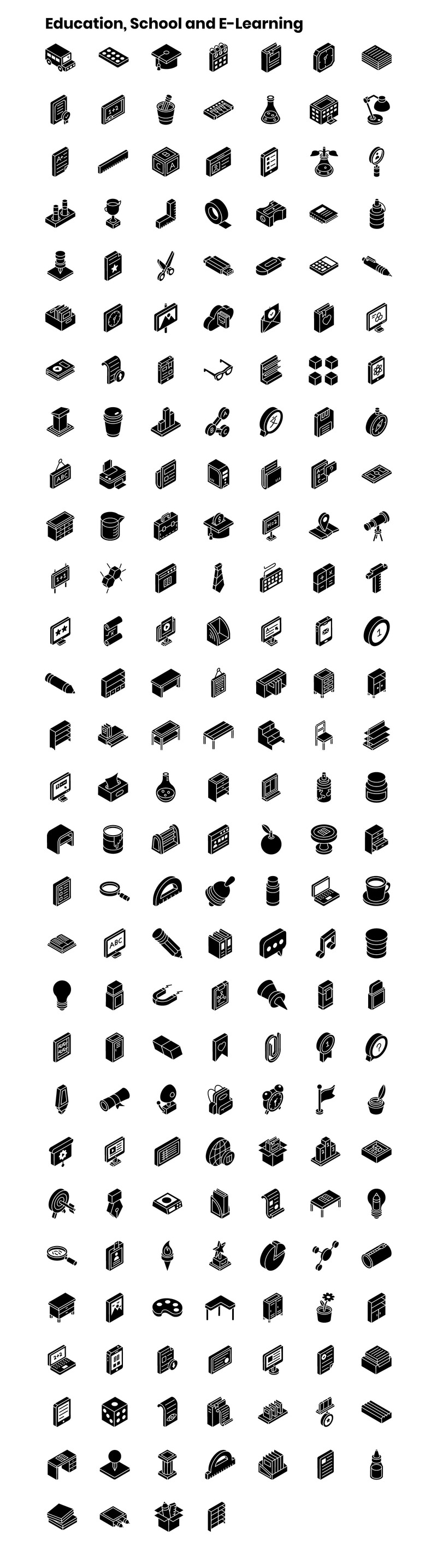 2000+ шаблонов изометрических иконок - Features Image 21