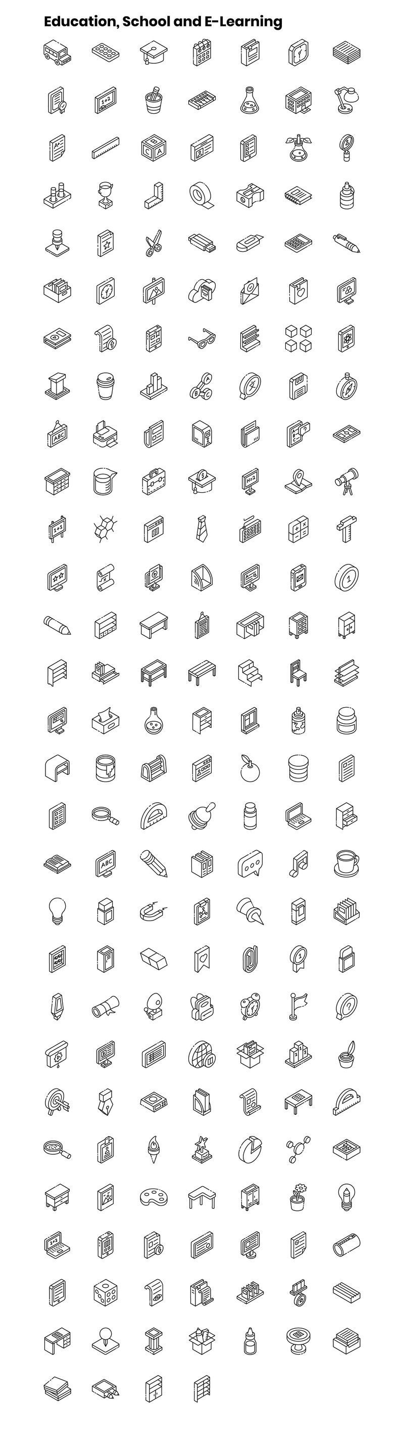 2000+ шаблонов изометрических иконок - Features Image 6