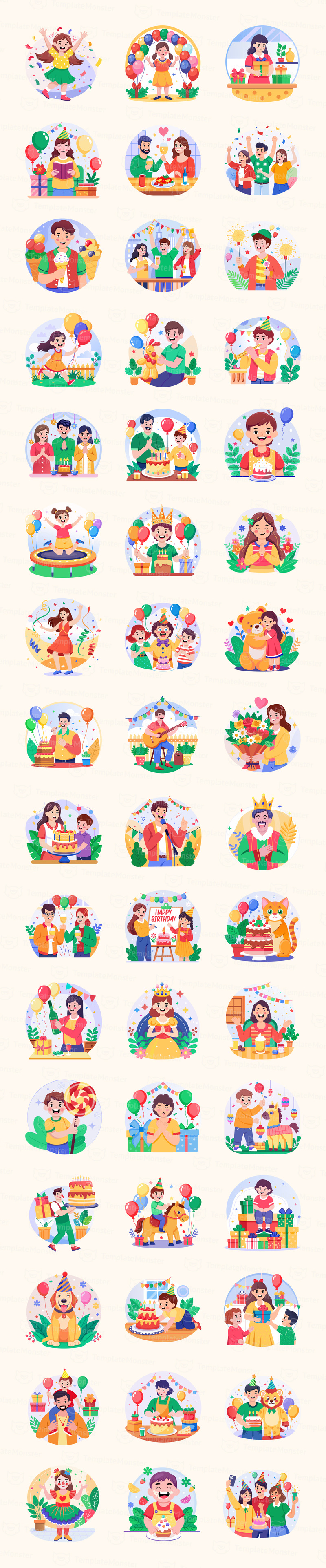 生日插图艺术集 - Features Image 1