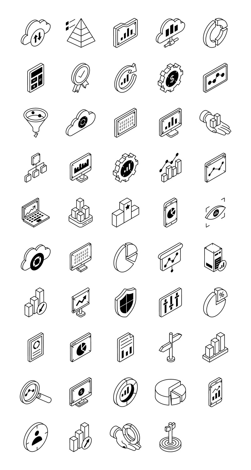 数据分析矢量设计集 - Features Image 3