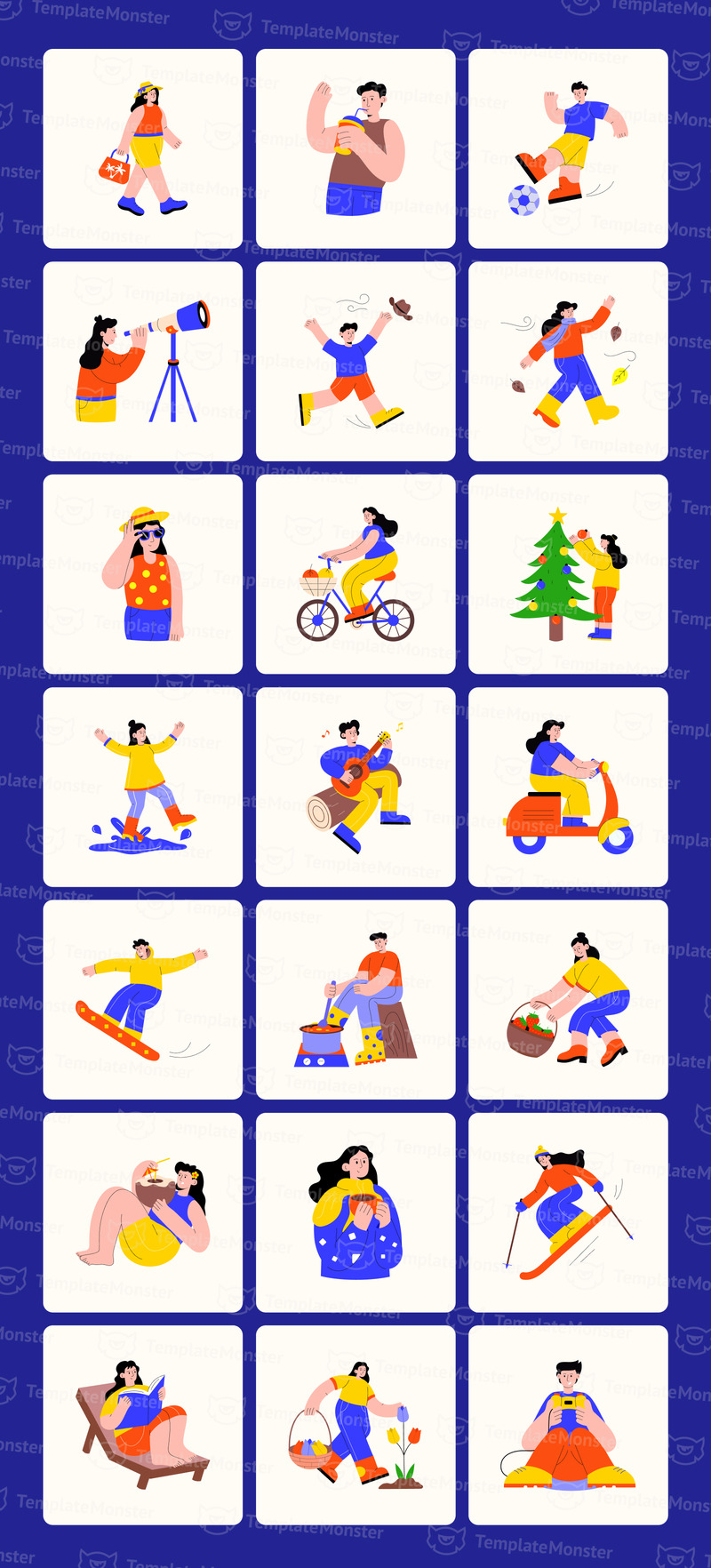 多彩生活插画集 - Features Image 11