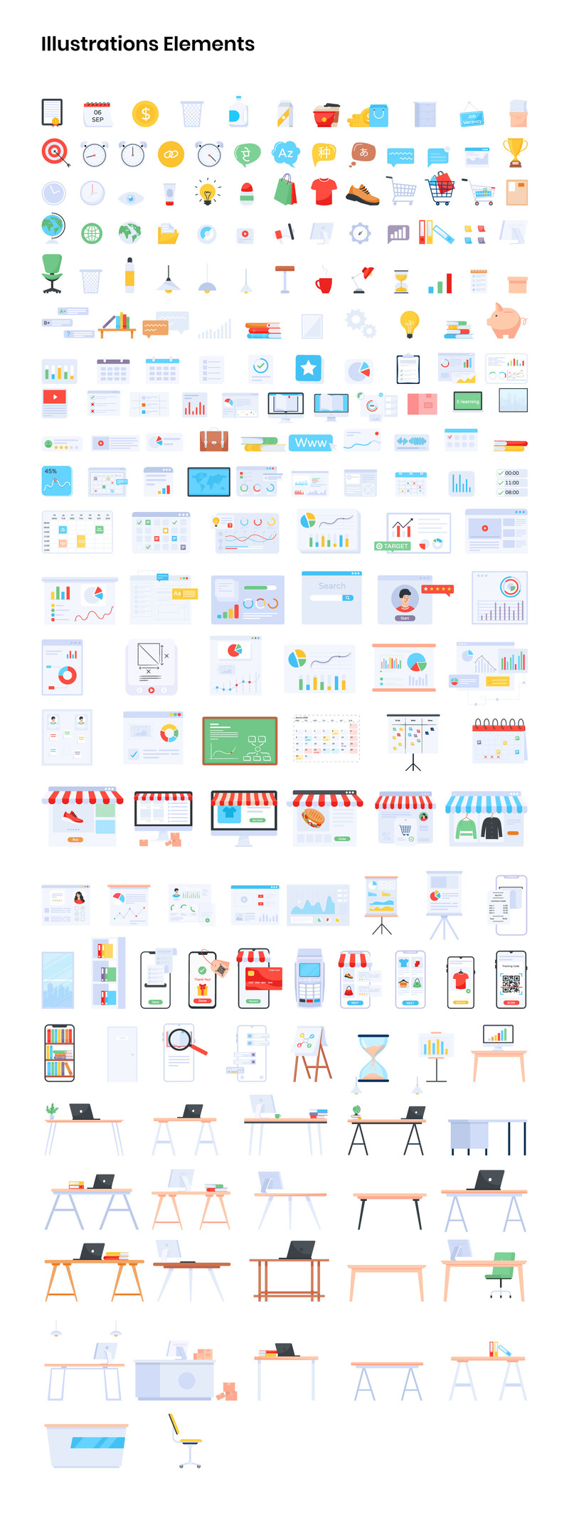 350+ Character Illustrations Pack - Features Image 13