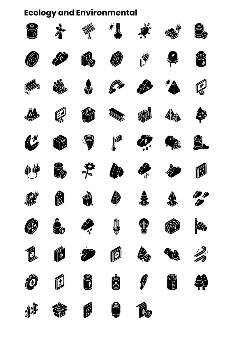 2000+ шаблонов изометрических иконок - Features Image 20