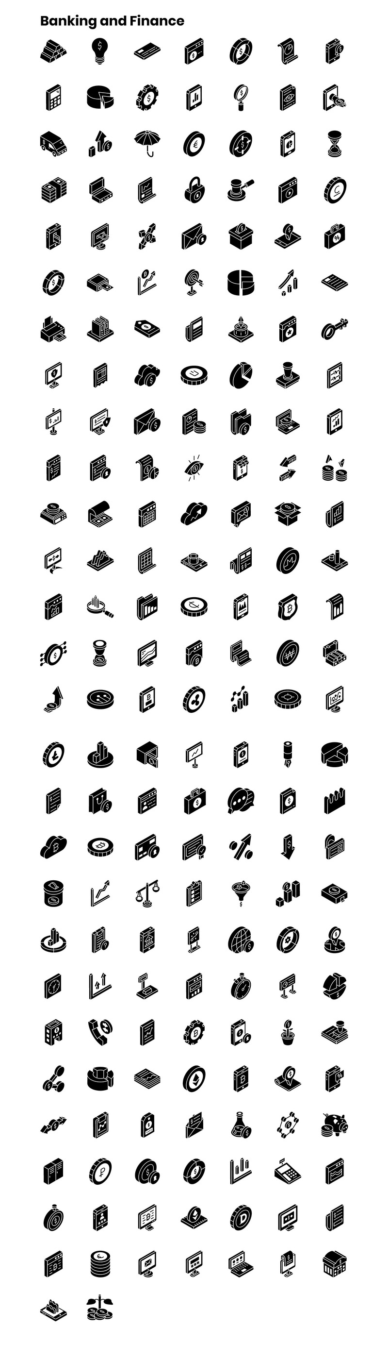 2000+ шаблонов изометрических иконок - Features Image 16