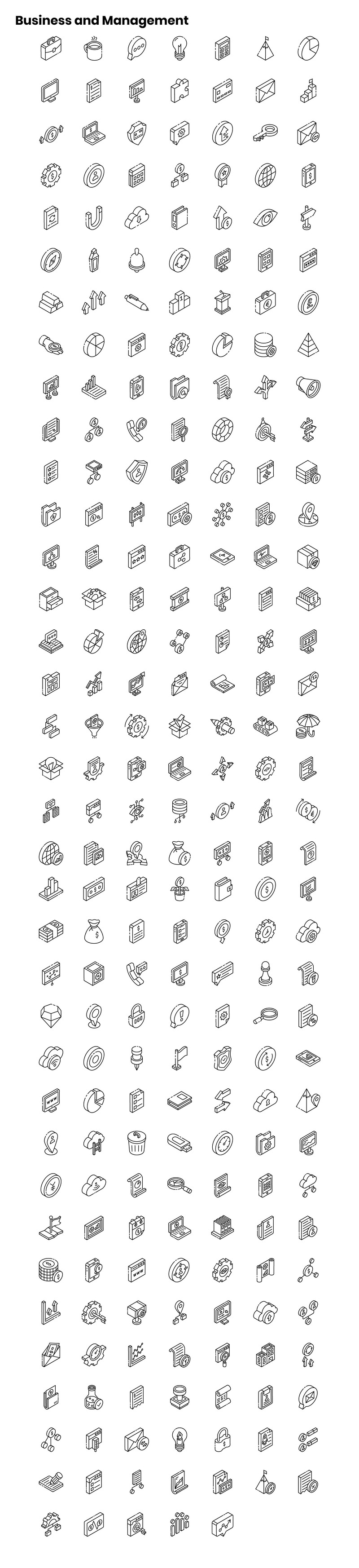 2000+ шаблонов изометрических иконок - Features Image 2