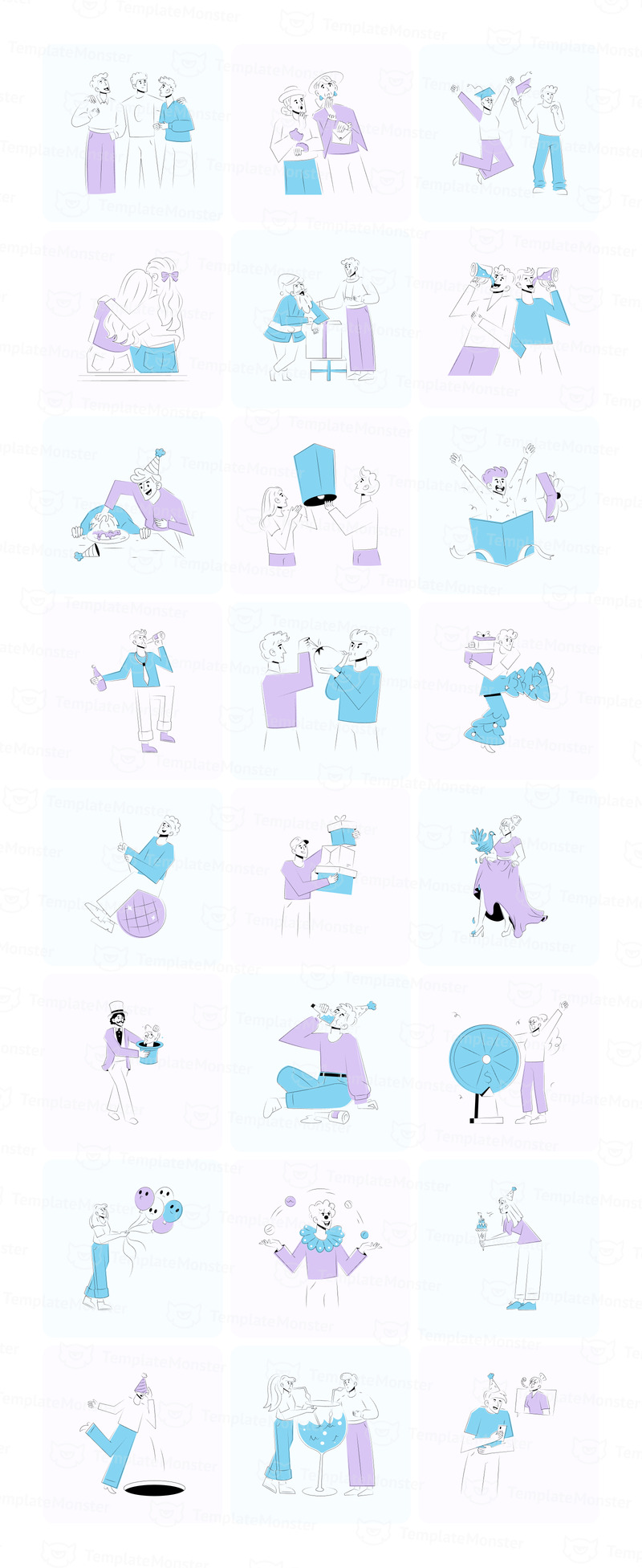 Social and Community Illustrations Bundle - Features Image 5