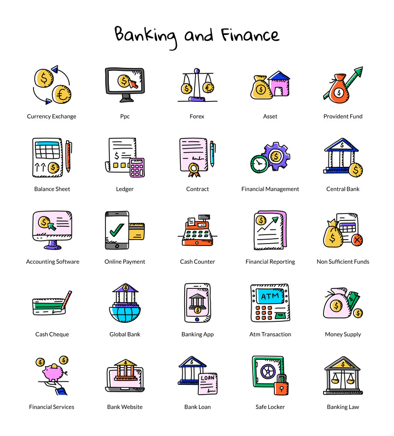 500+ шаблонов Doodle Vectors Iconset - Features Image 2