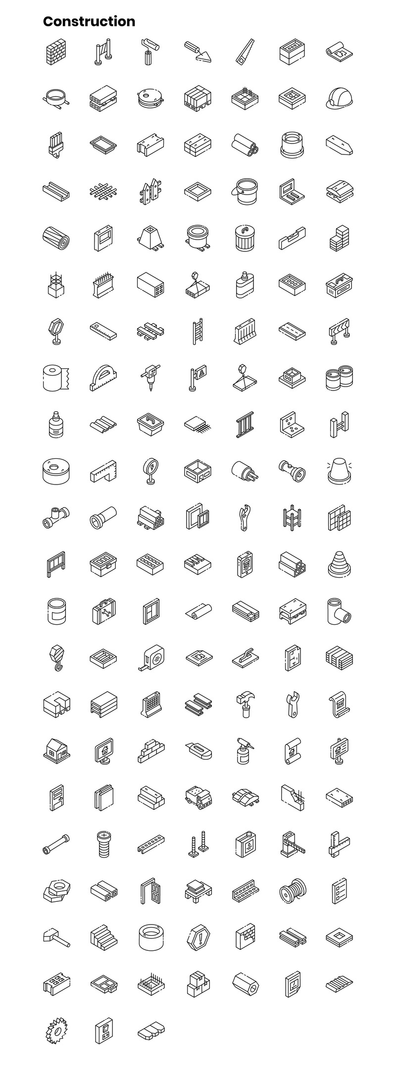 2000+ шаблонов изометрических иконок - Features Image 3