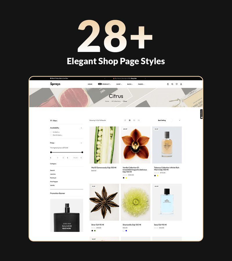 Sprays - Geuren & Parfums Premium Shopify OS 2.0 - Features Image 5