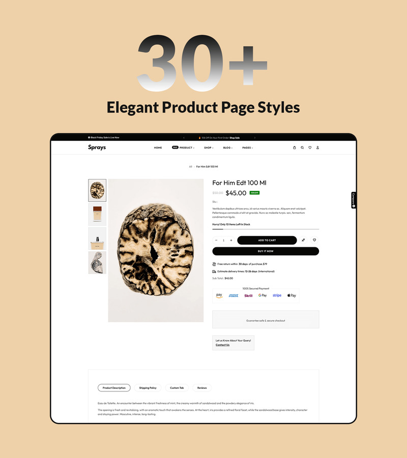 Sprays - Geuren & Parfums Premium Shopify OS 2.0 - Features Image 7