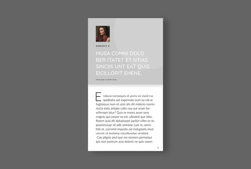 Digital Magazine Layout Template - Features Image 11