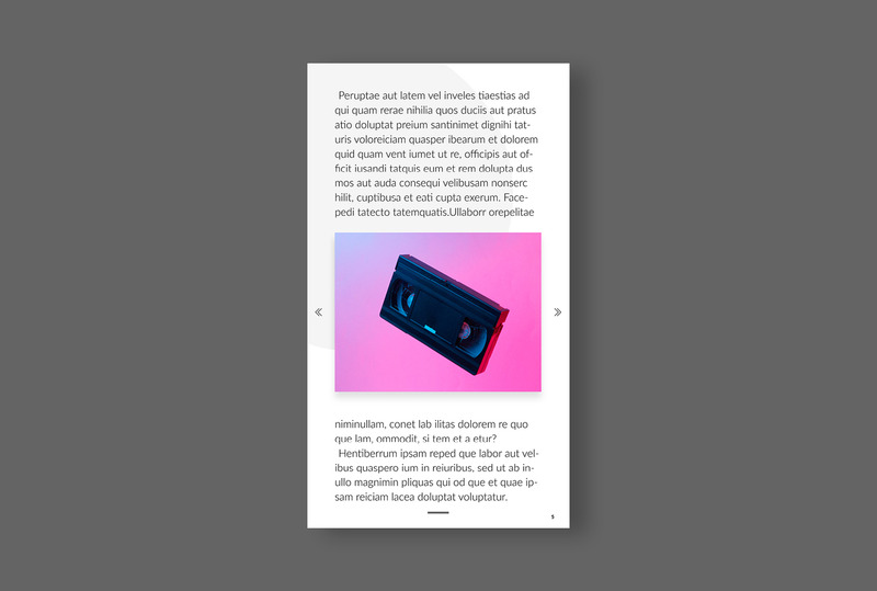 Digital Magazine Layout Template - Features Image 5