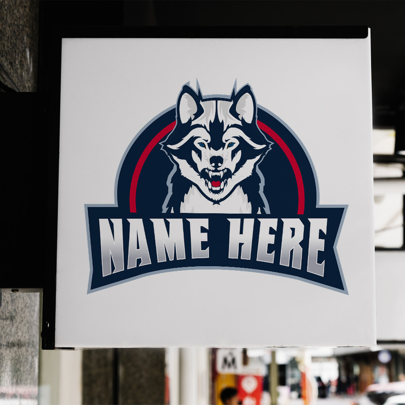 Plantilla de logotipo multipropósito de mascota lobo - Características Imagen 2