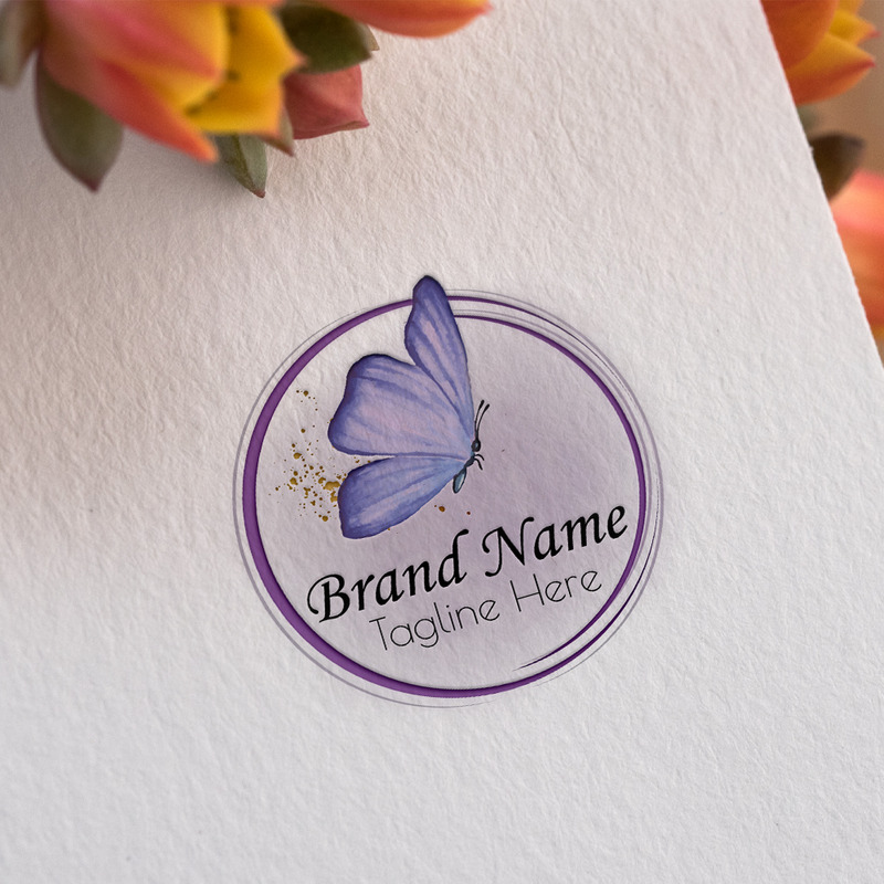 Modello logo farfalla acquarello - Caratteristiche Immagine 3
