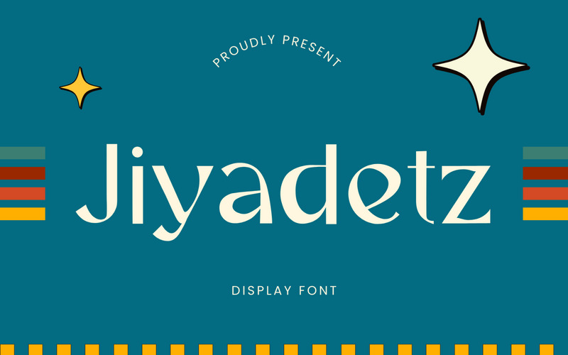 Jiyadetz - Geweldig weergavelettertype - Features Image 1