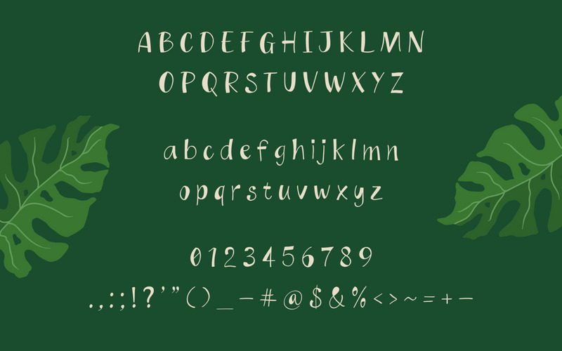 Cenutest - Beautiful Display Font - Features Image 2