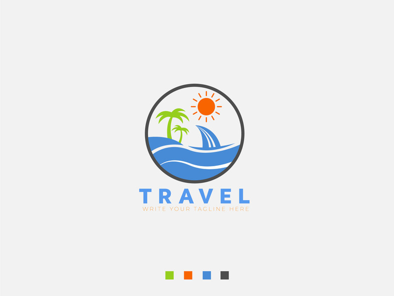 Reise-Logo-Konzept für Landschaft - Eigenschaften Bild 1