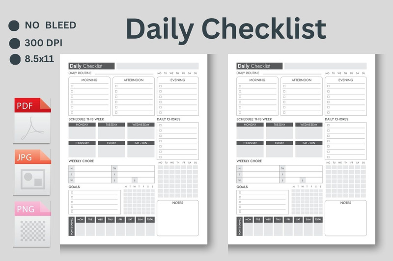 blank-checklist-kids-daily-school-checklist-daily-chores-checklist