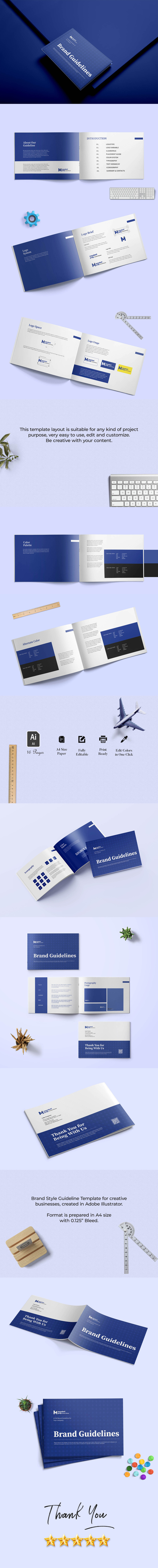 Brand Style Guidelines Corporate identity template - Caractéristiques de l’image 1