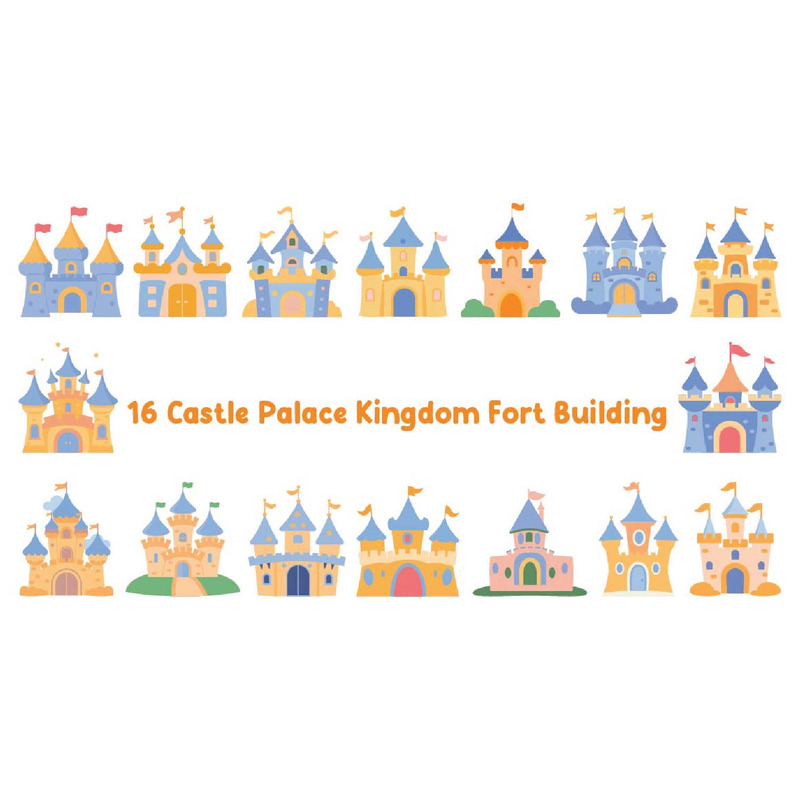 16 Castle Palace Kingdom Fort Building - Features Image 1
