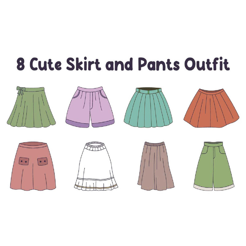 8 Söta kjol och byxor outfit - Features Image 1