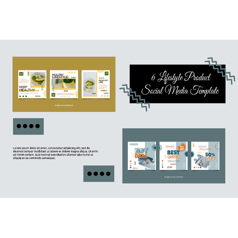 6 Lifestyle Product Social Media Mall - Features Image 1