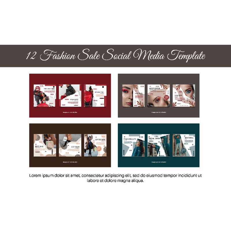 12 Fashion Sale Social Media Mall 01 - Features Image 1