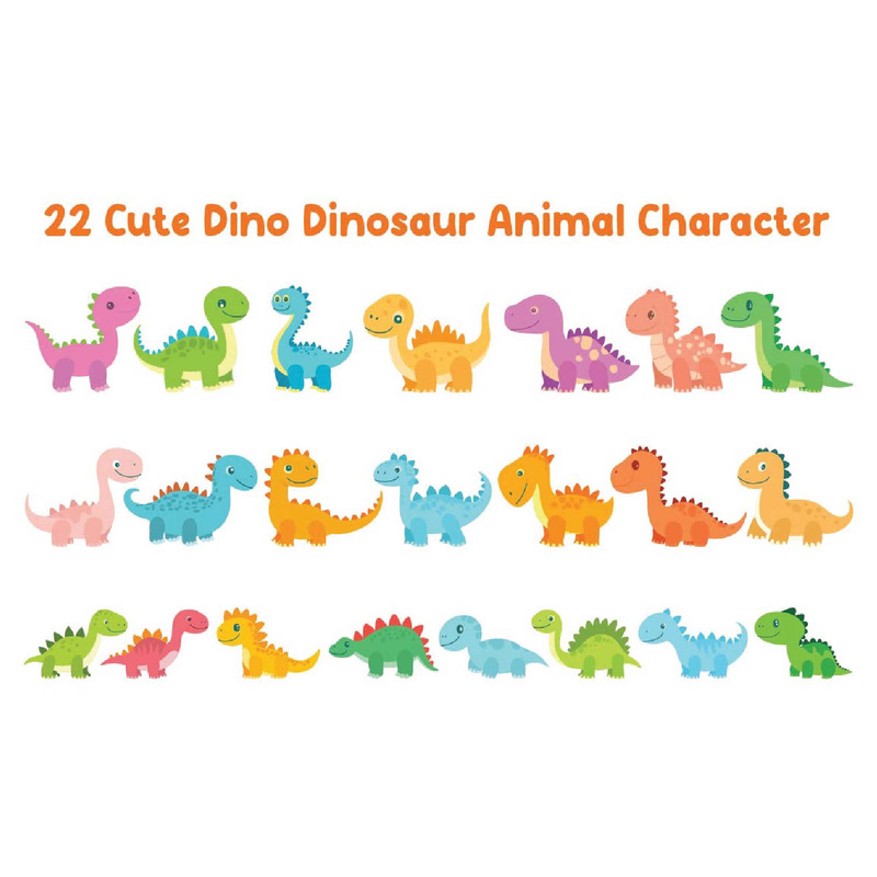 22 lindos personajes de dinosaurios dino - Características Imagen 1