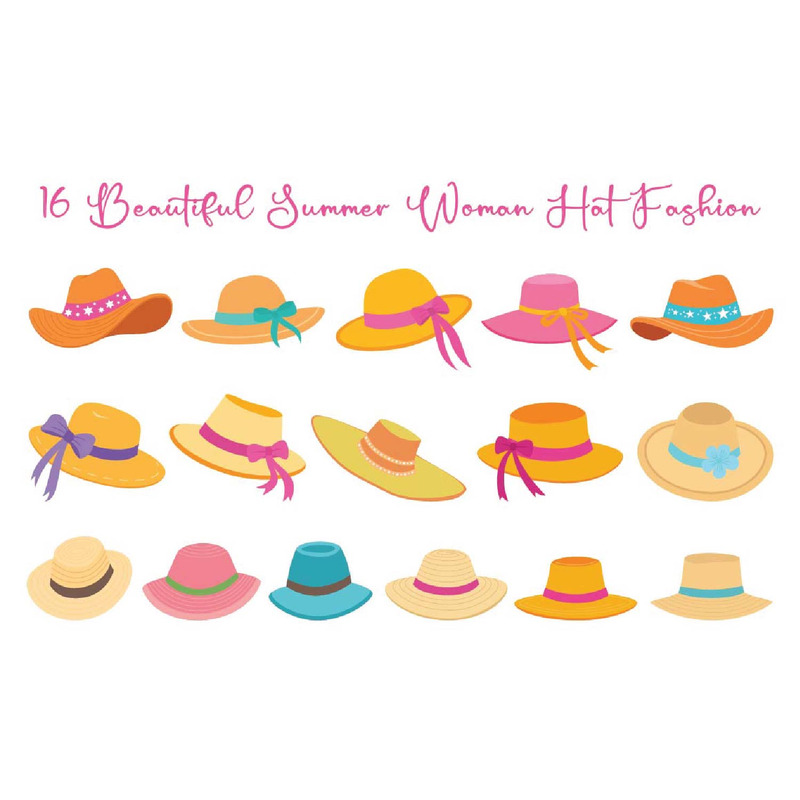 16 vacker sommar kvinna hatt mode - Features Image 1