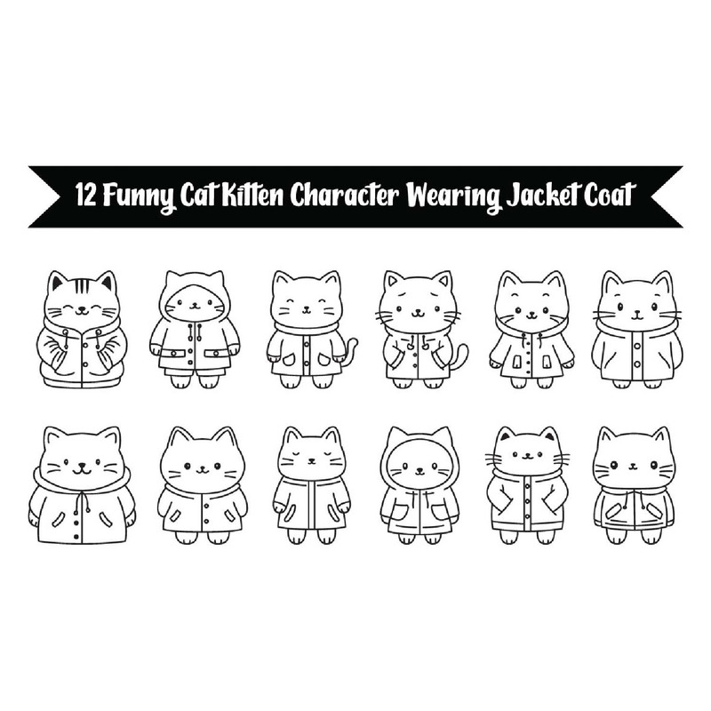 12 grappige katten-kittenpersonages met een jas - Features Image 1