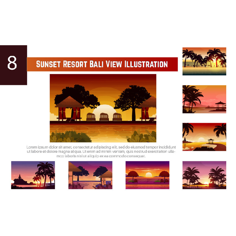 8 Sunset Resort Bali Visa Illustration - Features Image 1